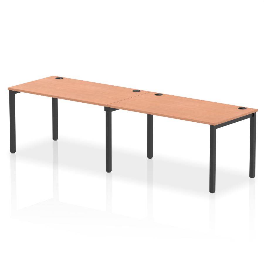 Rayleigh Single Row 2 Person Bench Desk